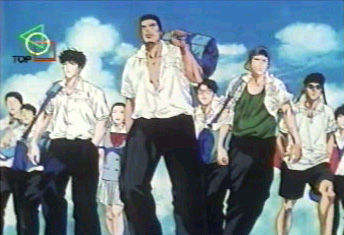 Otaku Gallery  / Anime e Manga / Slam Dunk / Personaggi / Shohoku / Gruppo / shohoku (1).jpg